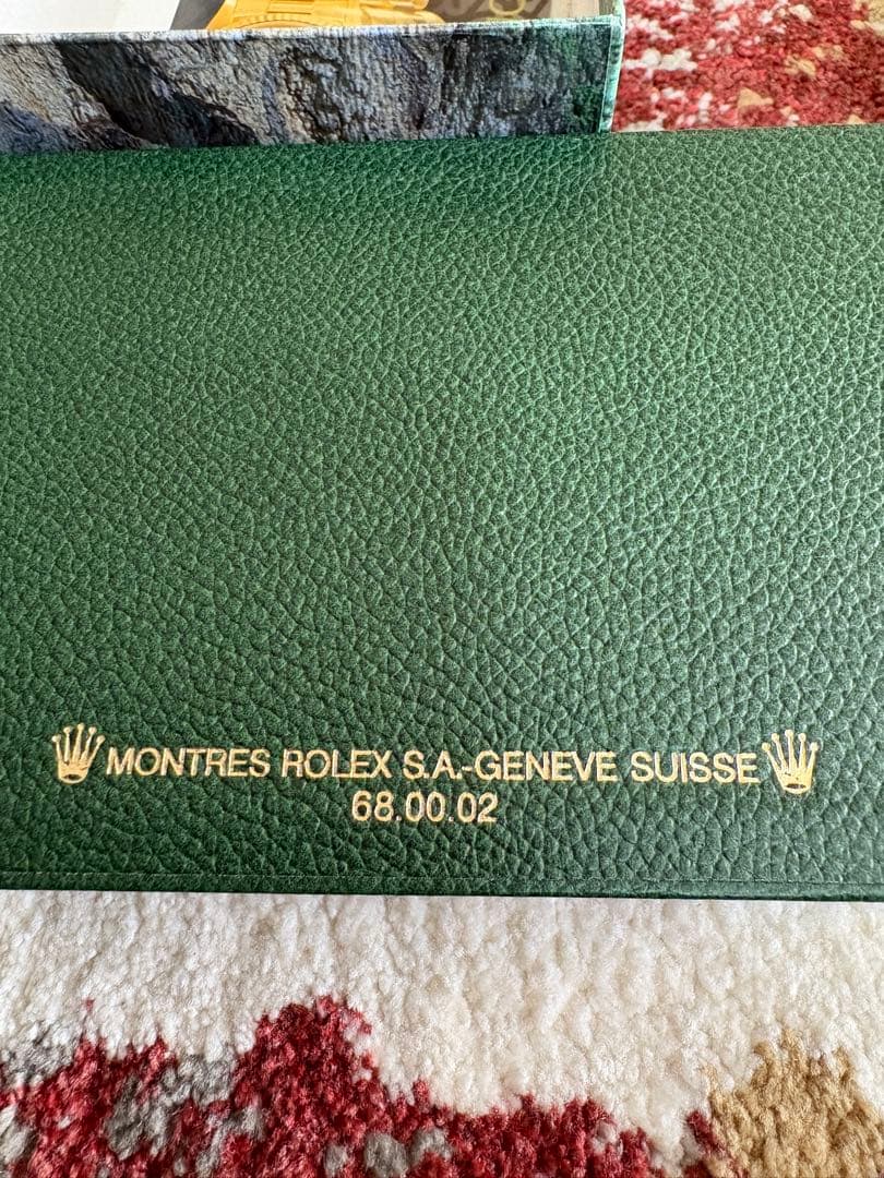 ロレックス 純正 空箱 外箱 内箱 冊子付き 緑箱 ROLEX OYSTER