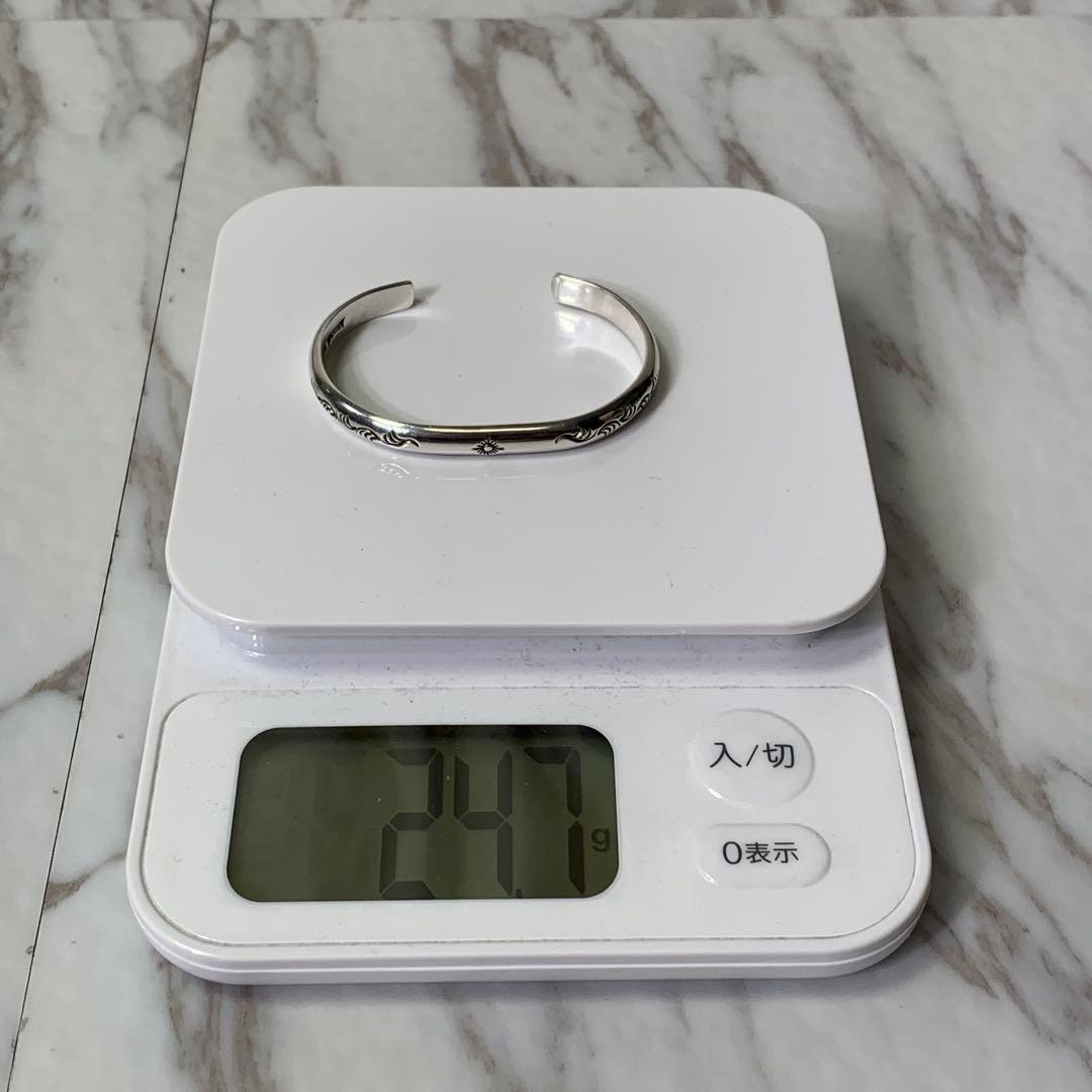 ARIZONA FREEDOM バングル シルバー925 甲丸 太陽神 唐草柄