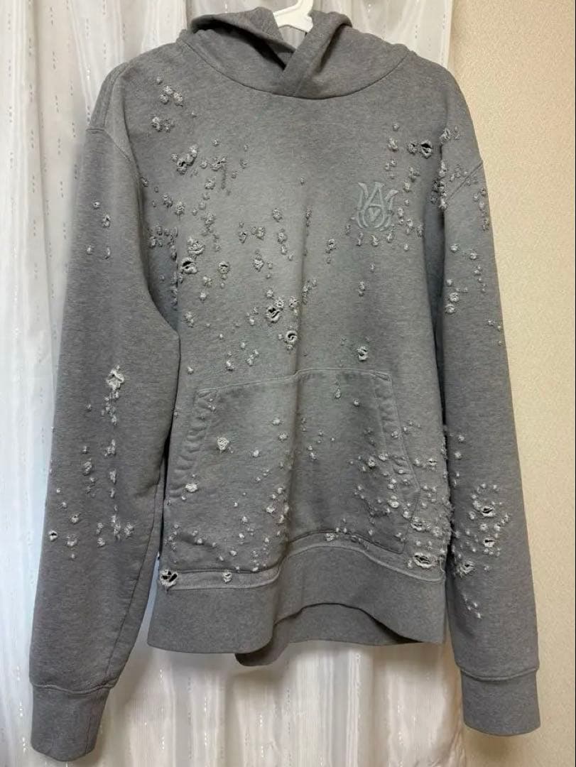 極美品AMIRI アミリ　ショットガンフーディー　メンズLサイズ