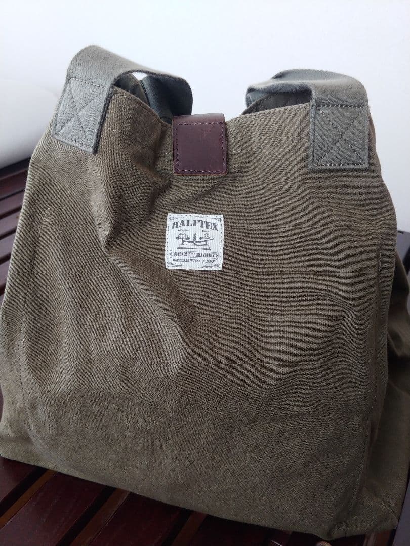 Nigel Cabourn バケットバッグ - ハーフテックス ピートレーベル