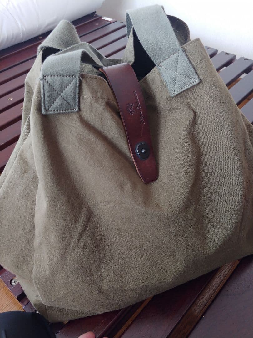 Nigel Cabourn バケットバッグ - ハーフテックス ピートレーベル