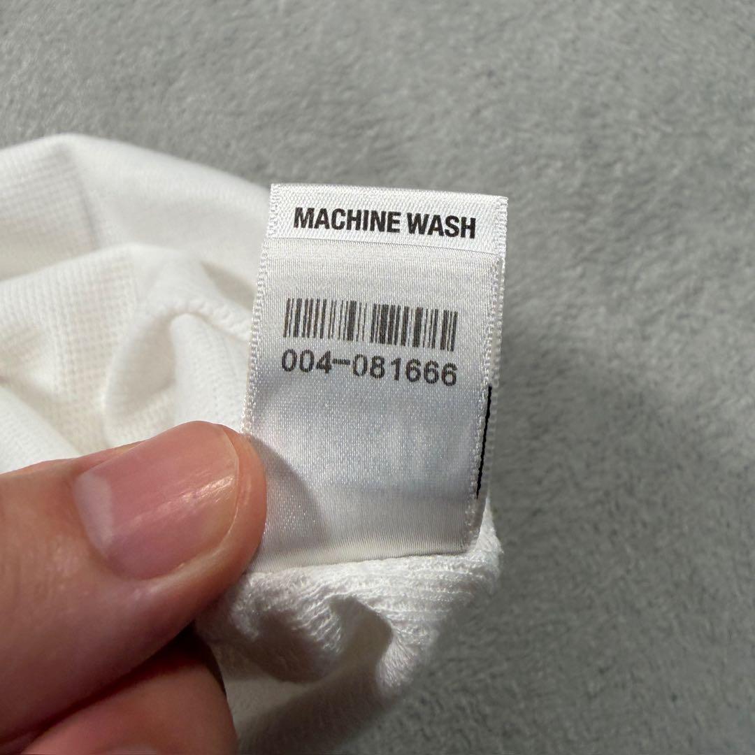 クロムハーツ　サーマルロンT 長袖Tシャツ ホワイト XS