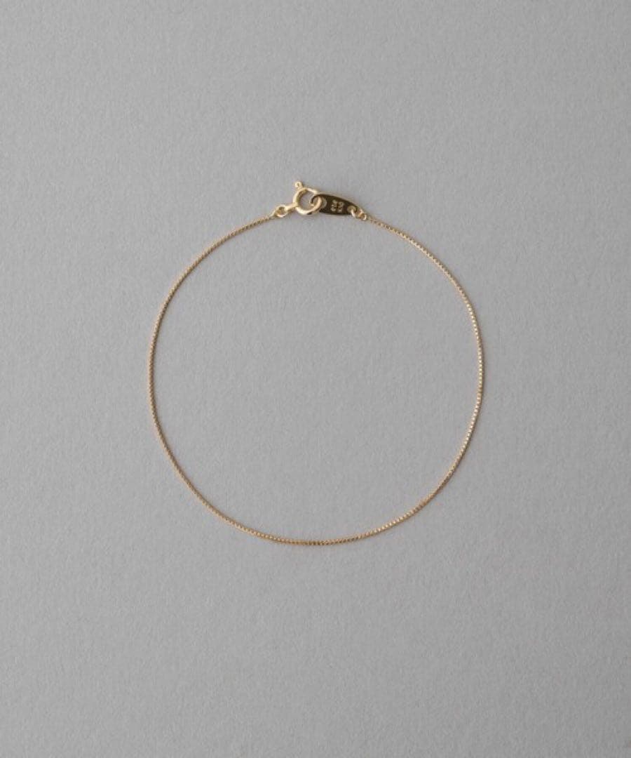 【美品】ete K10YG ベネチアンチェーン ブレスレット