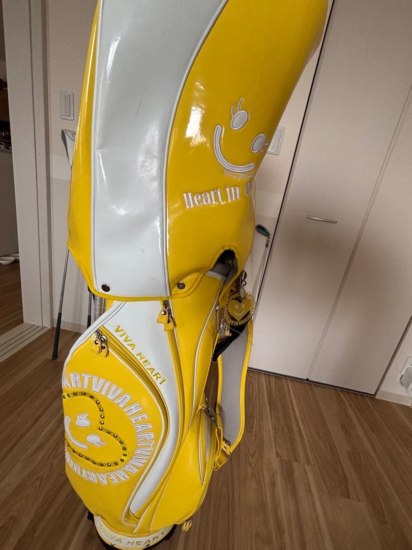 美品　ビバハート　レディースゴルフバッグクラブセット