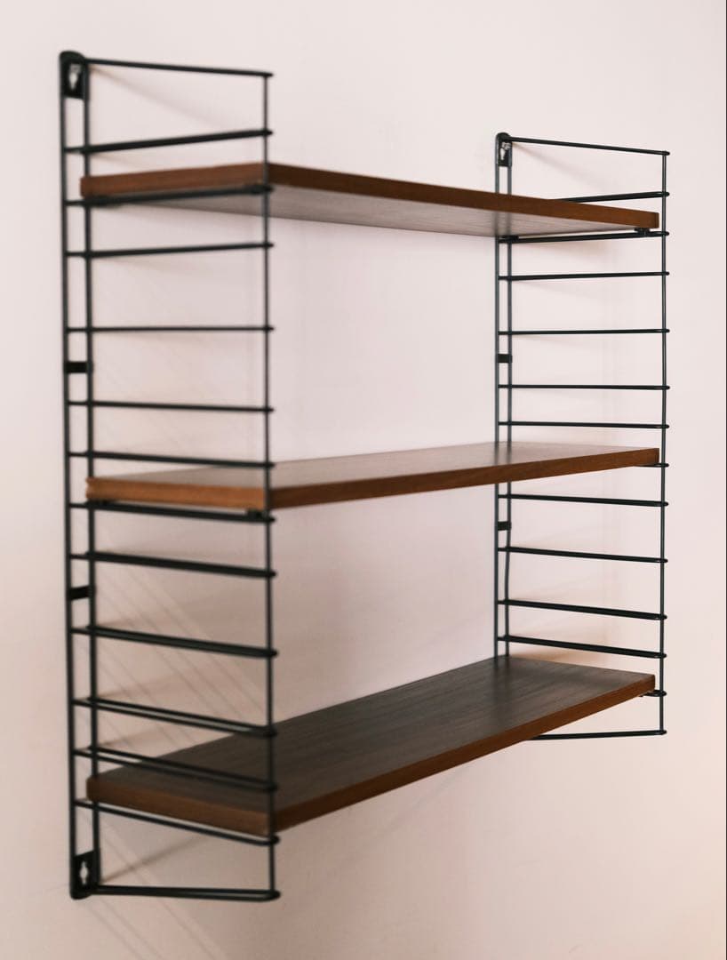 オランダ TOMADO(トマド)社製 ウォールシェルフ チーク材 ビンテージ