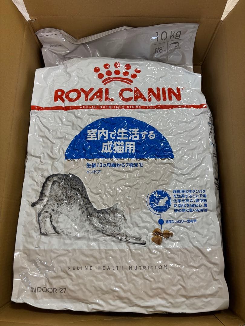 ① CANIN 室内で生活する成猫用 10kg
