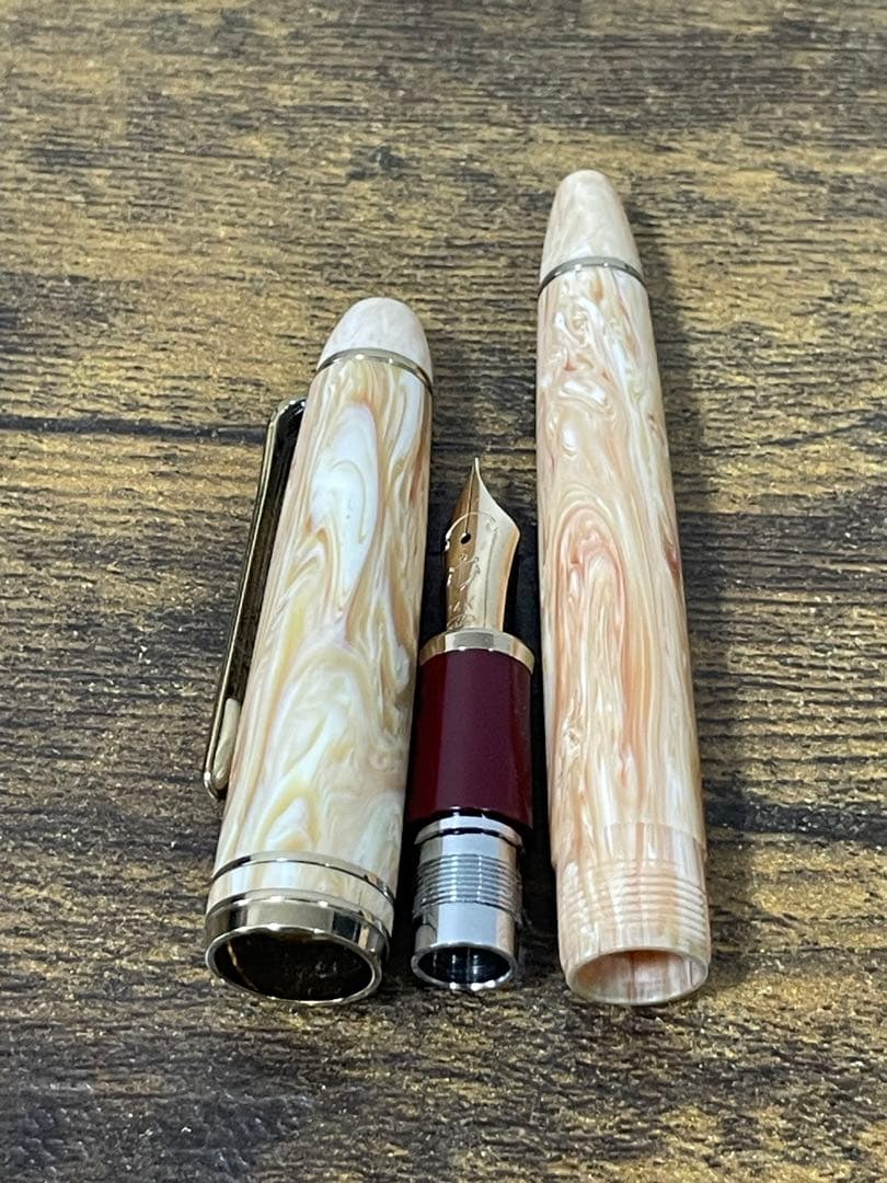 試筆のみ　旧ニブ　マツヤ万年筆病院オリジナル　セーラー　万年筆　JIS刻印