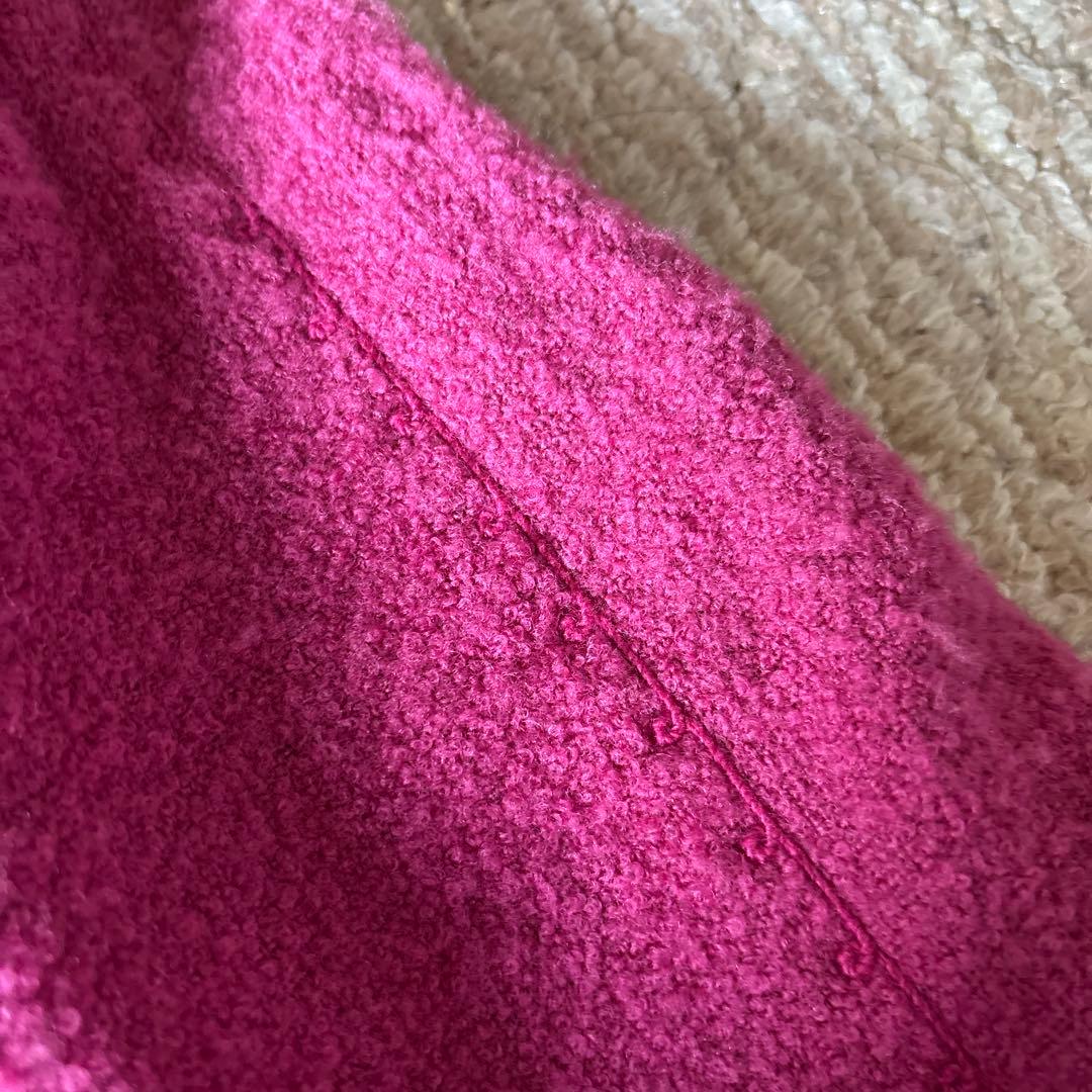 RENA LANGE レナランゲ　高級婦人服　美しいピンク　軽く暖かい　新品