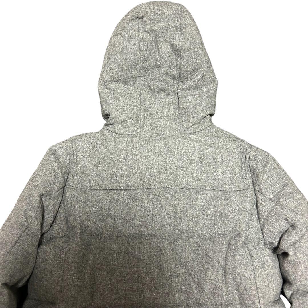 ユナイテッドアローズ　ダウンロングコート　ダッフルコート　ウール　グレー　38