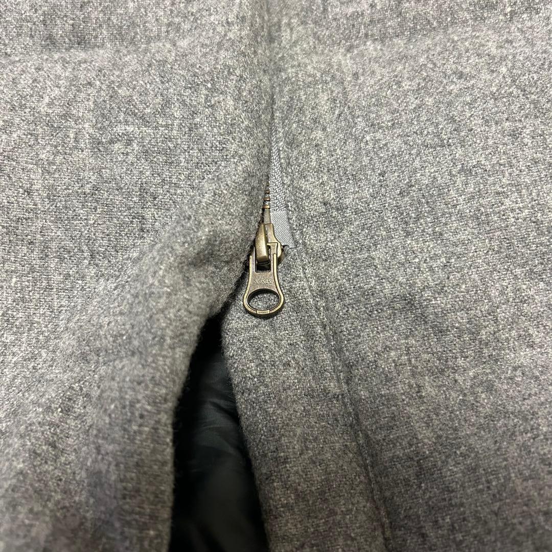 ユナイテッドアローズ　ダウンロングコート　ダッフルコート　ウール　グレー　38