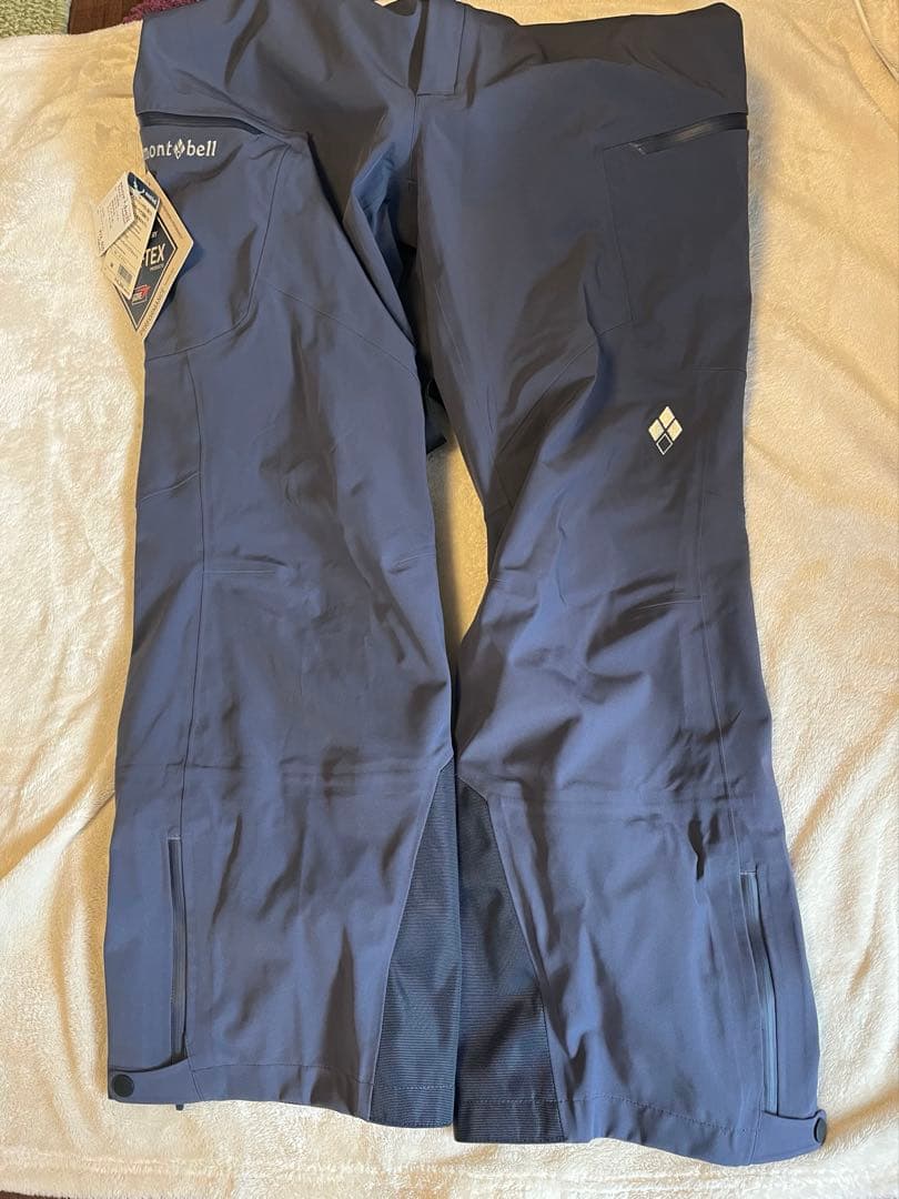 モンベル パウダートラックビブ　メンズM