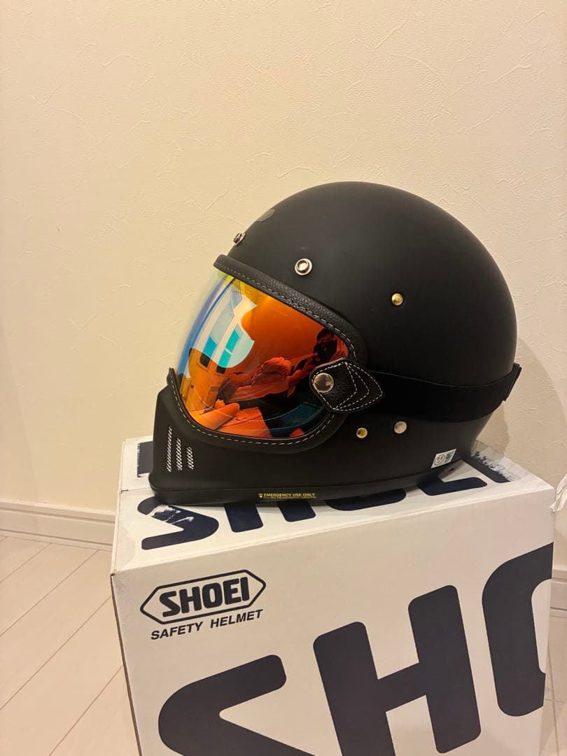 SHOEI EX-ZERO マットブラック ヘルメット　Lサイズ