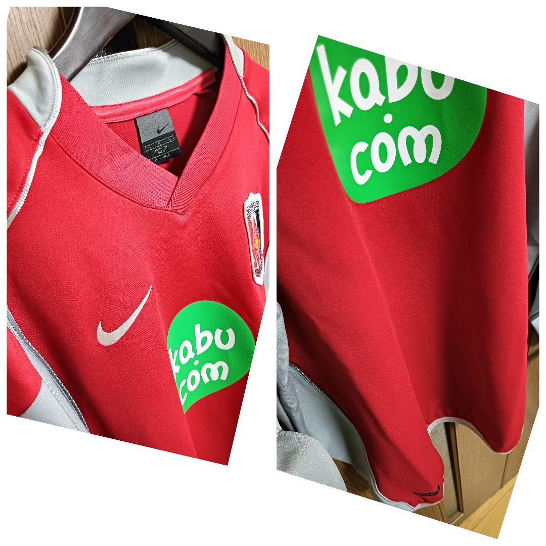 ナイキ 浦和レッズ 2005長袖トレーニングトップ 紙タグ付き