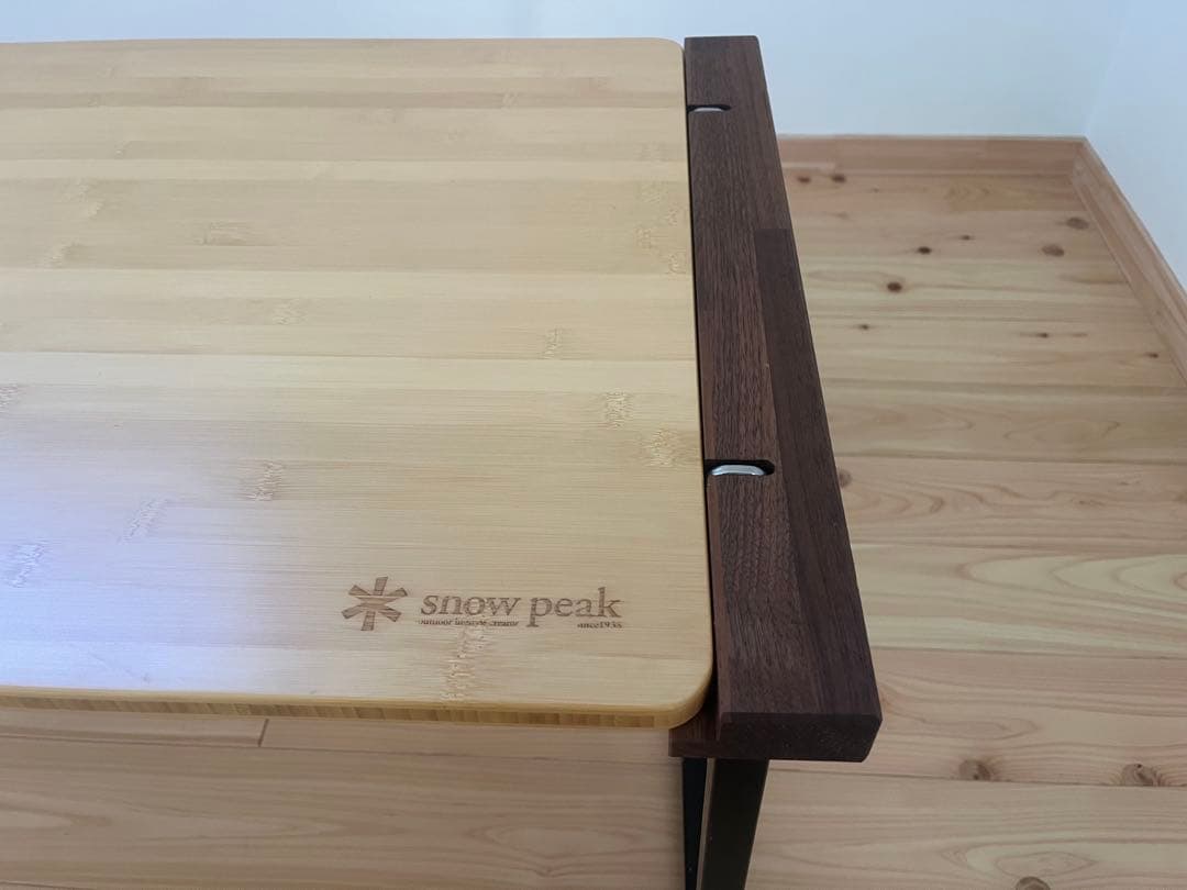 スノーピーク　マルチファンクションテーブルロング竹　2枚　400脚　専用バッグ