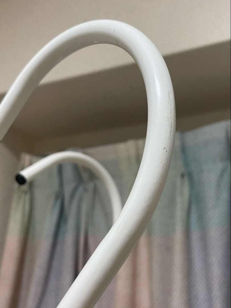 帽子スタンド　ポールハンガー　フランフラン　鞄収納　白　完成品　組立不要　ラック