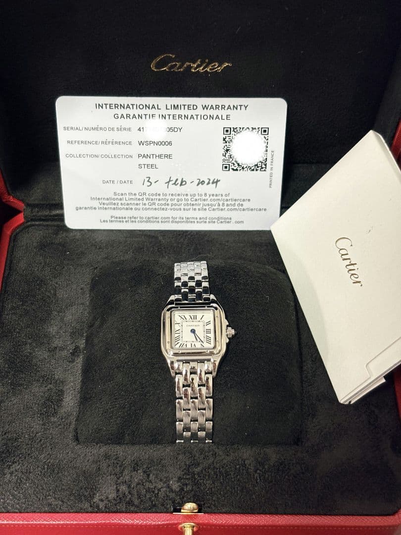 カルティエ パンテール ドゥ カルティエ SM WSPN0006