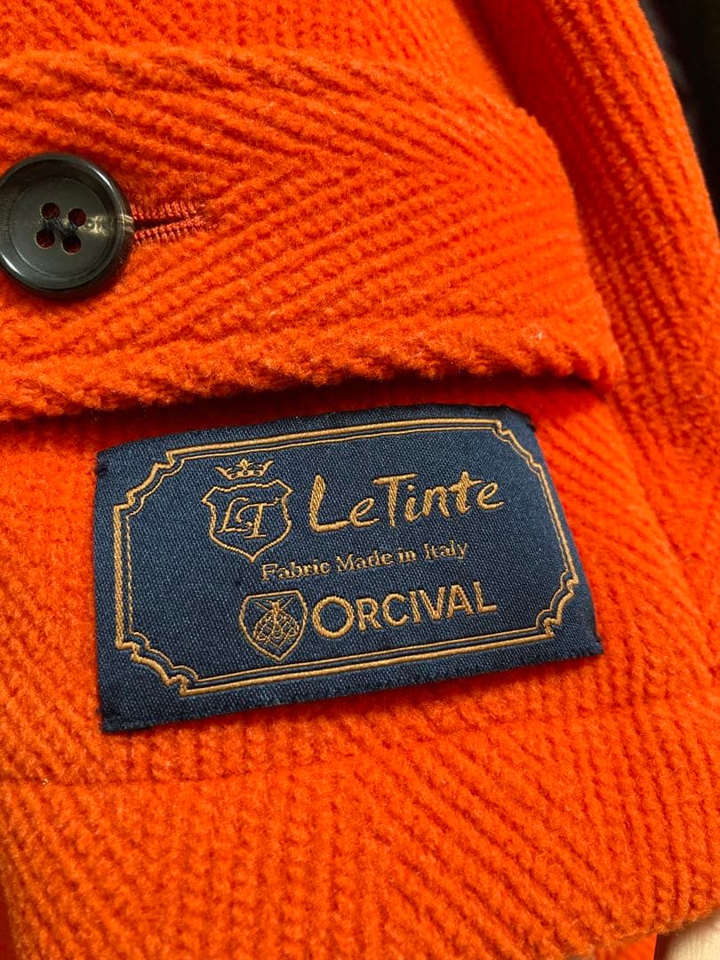 美品！LeTinte ORCIVAL ダッフルコート　オレンジ