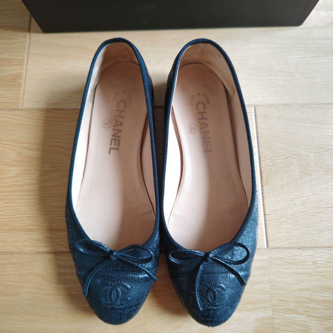 フリマですCHANEL　バレリーナシューズ