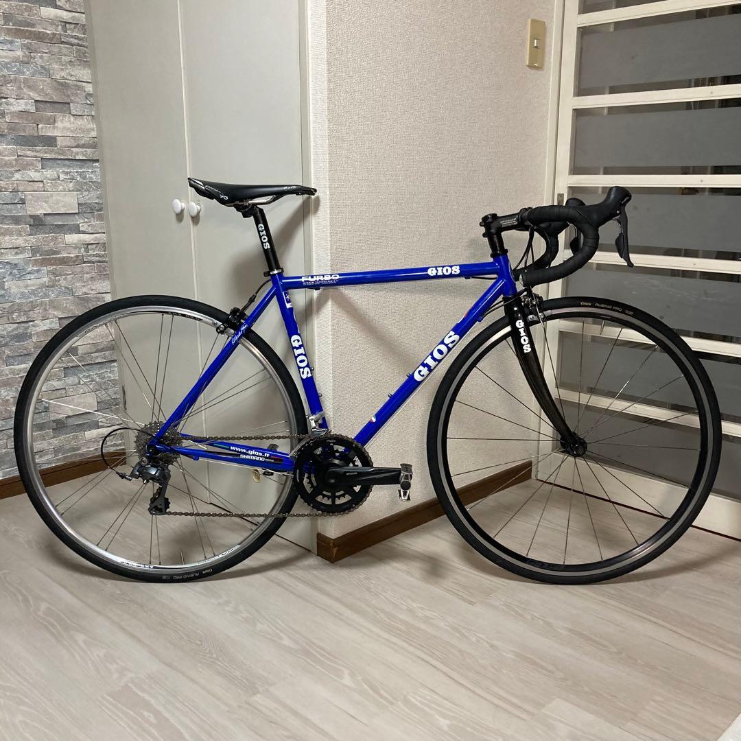 gios furbo ロードバイク 8s クロモリ