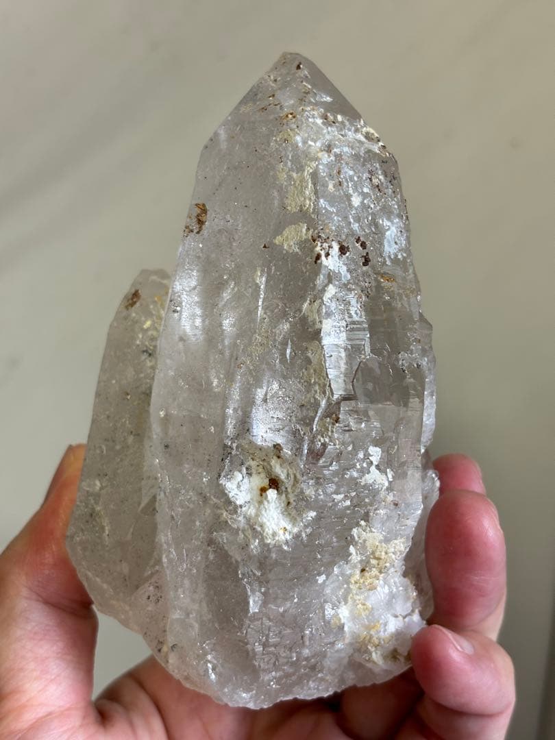 チベット　カイラス水晶　カイラスクォーツ　525g ヒマラヤ　サマーセール