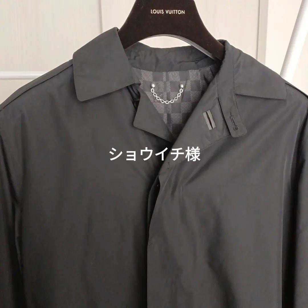 LOUIS VUITTON グレー ステンカラーコート