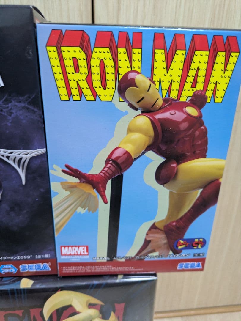 【新品】MARVEL ACT/CUT PREMIUM FIGURE 7種セット