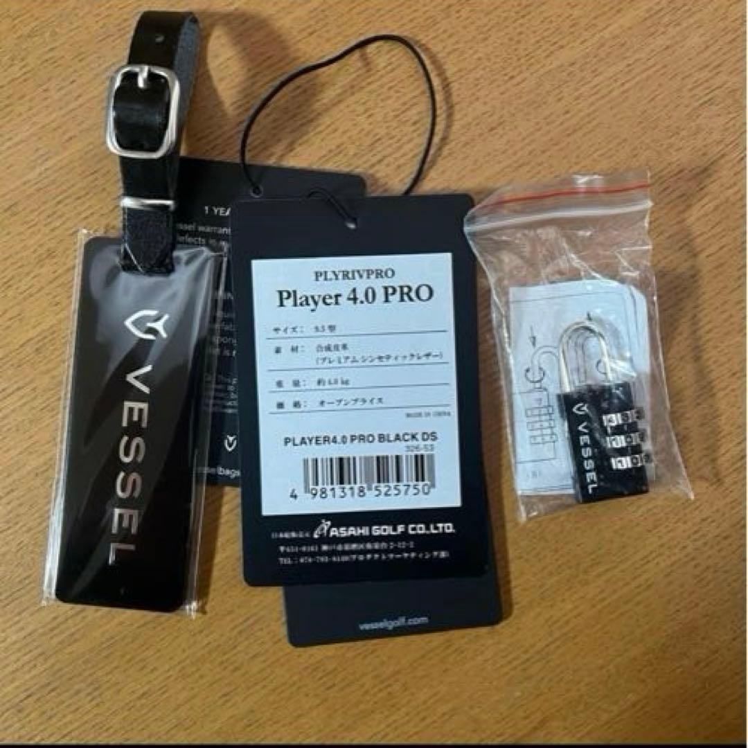 VESSEL Player 4.0 PRO 9.5型 スタンド キャディバッグ