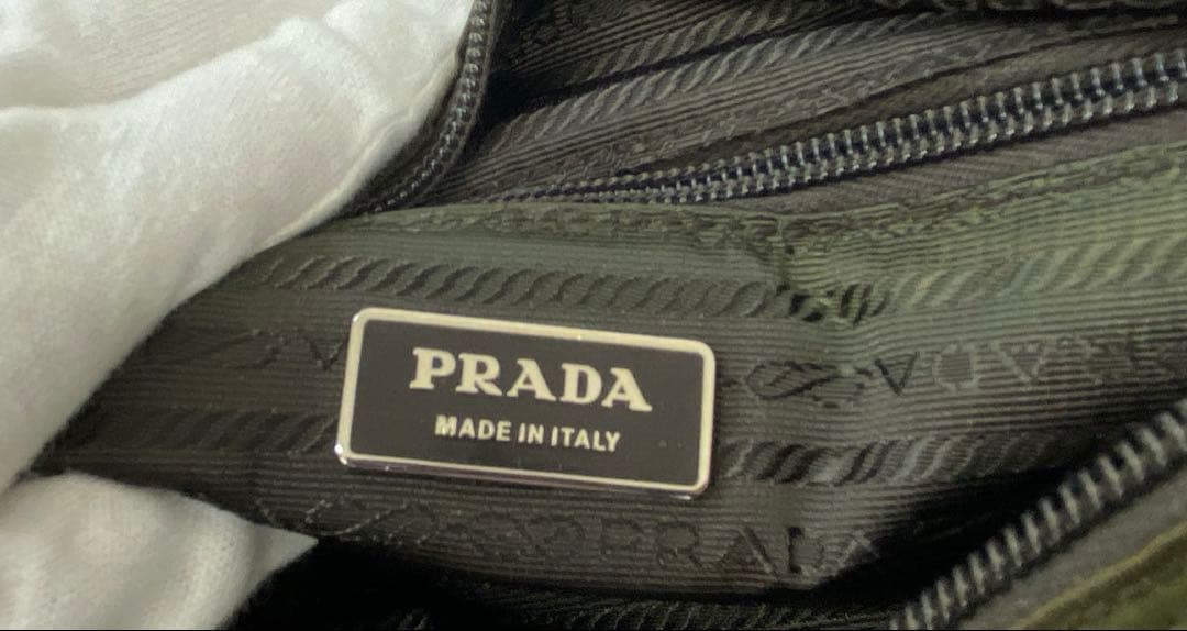 PRADA プラダ ブラウン メッセンジャーバッグ メンズバッグ