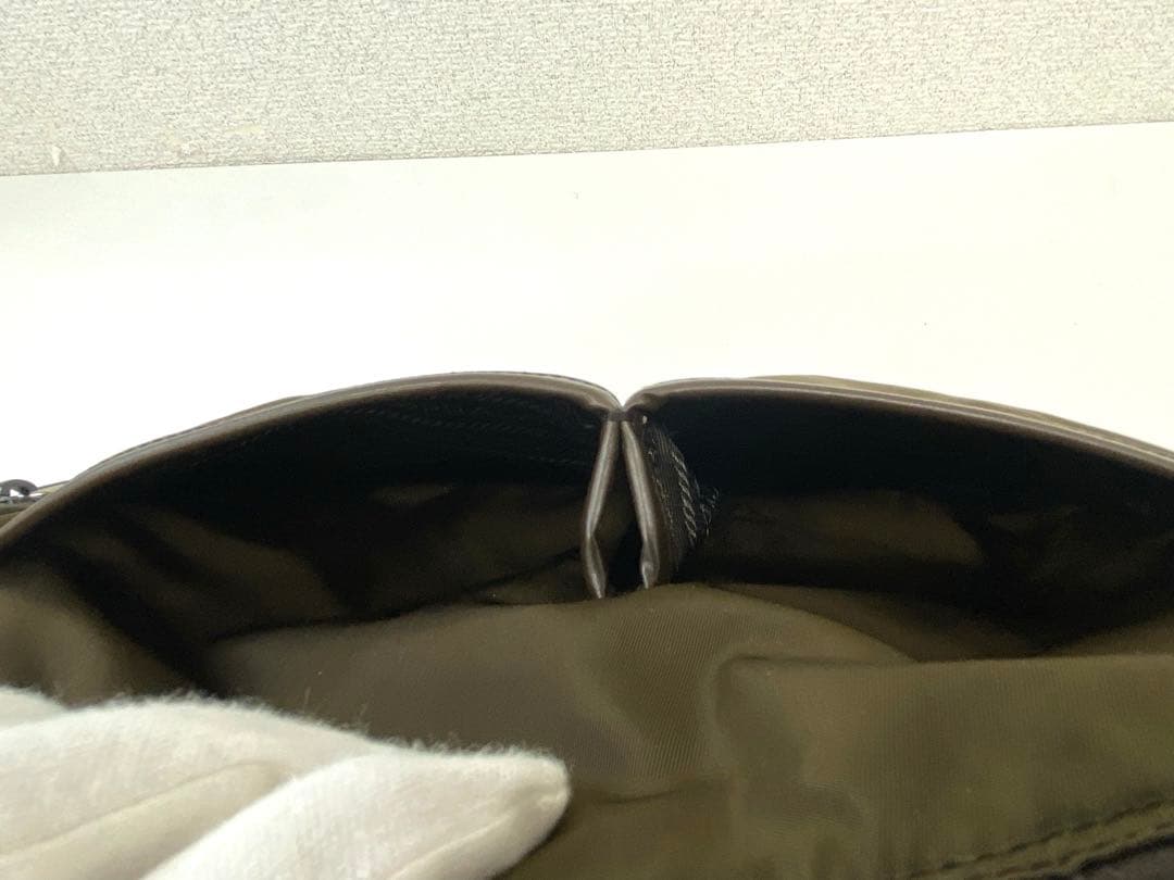 PRADA プラダ ブラウン メッセンジャーバッグ メンズバッグ