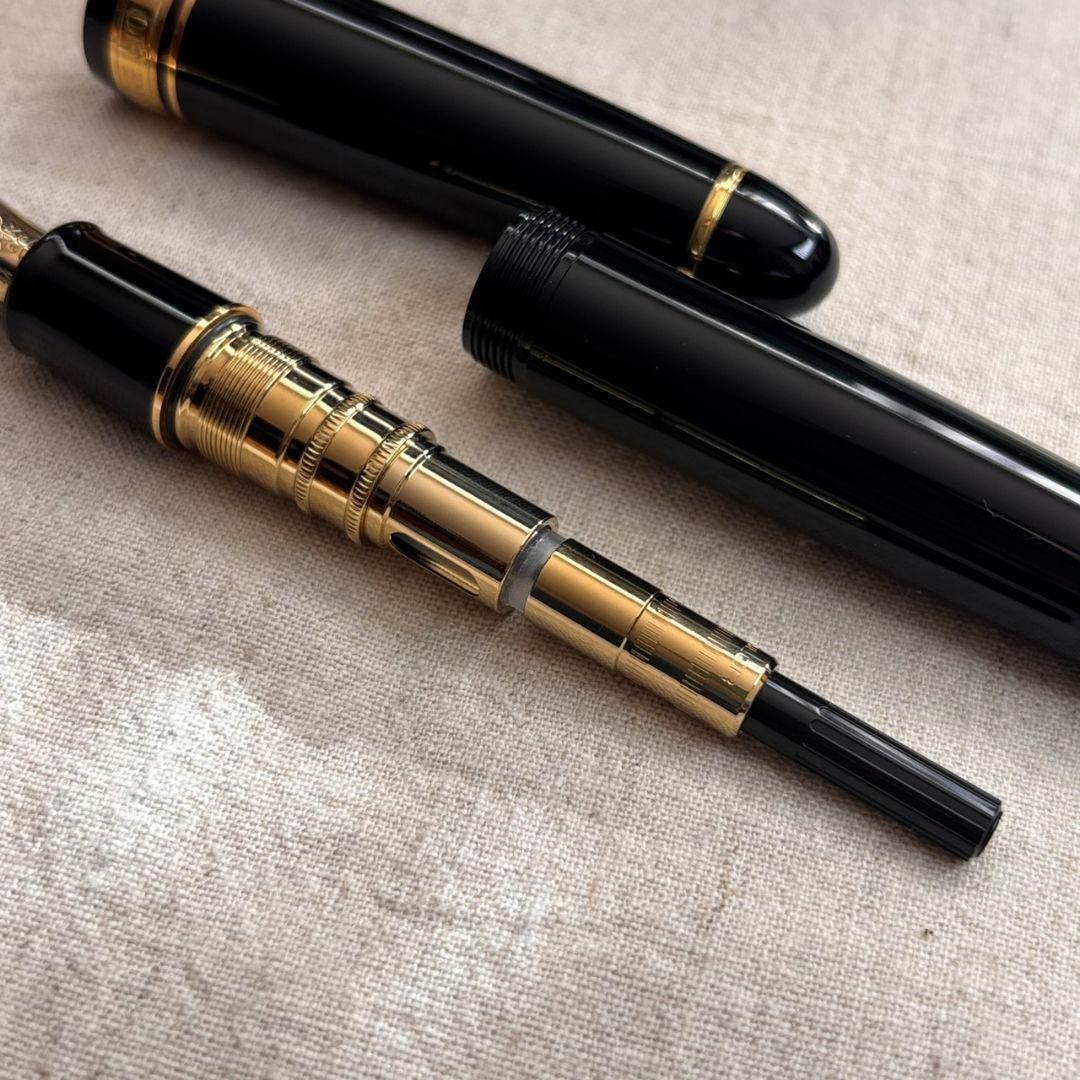 旧型セーラー長刀研ぎ万年筆KOPキング イーグル NAG21K特殊ペン先3枚重ね