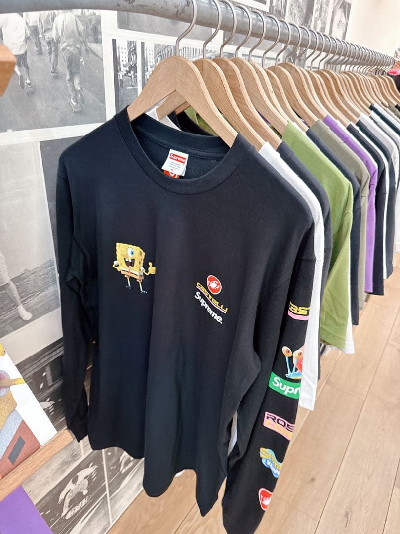 Supreme スポンジボブ Tシャツ Lサイズ