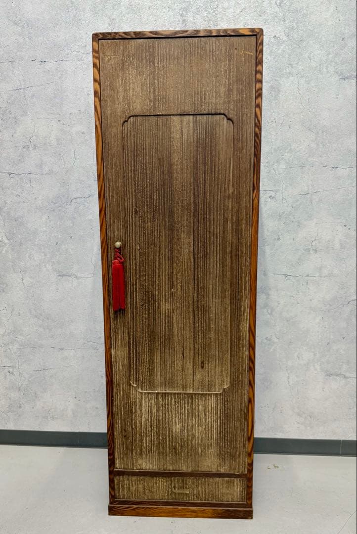 u*9様 70年前の美しい木目のヴィンテージ箪笥（たんす）　三味線用　桐製