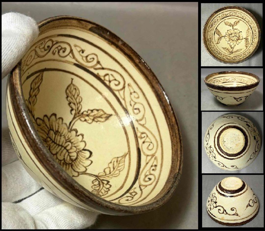 中国 花絵碗　f2250925