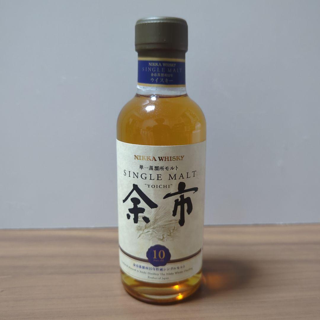 シングルモルト余市10年　180ml