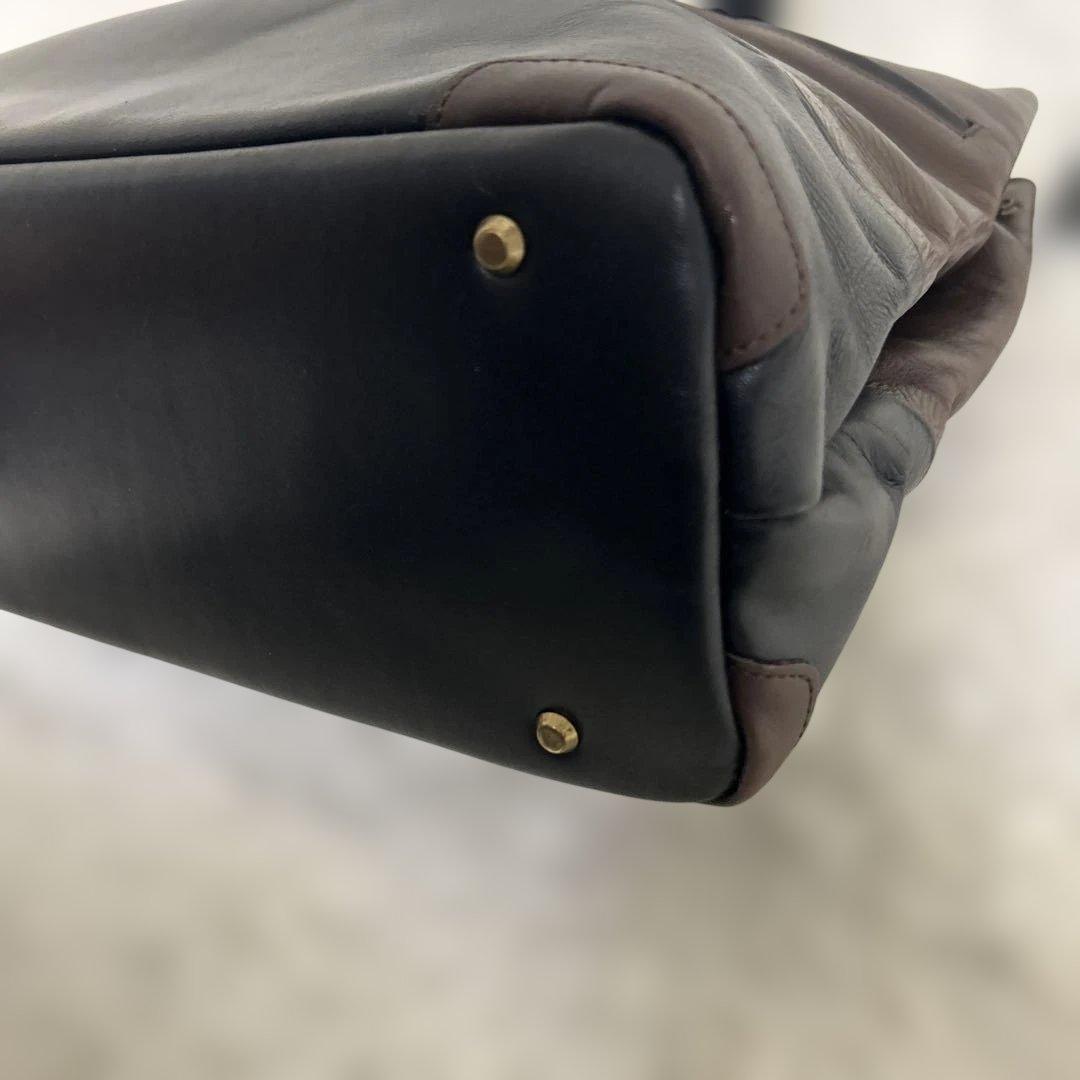 【美品】マスターピース　トートバッグ　Gloss ver.2　オールレザー