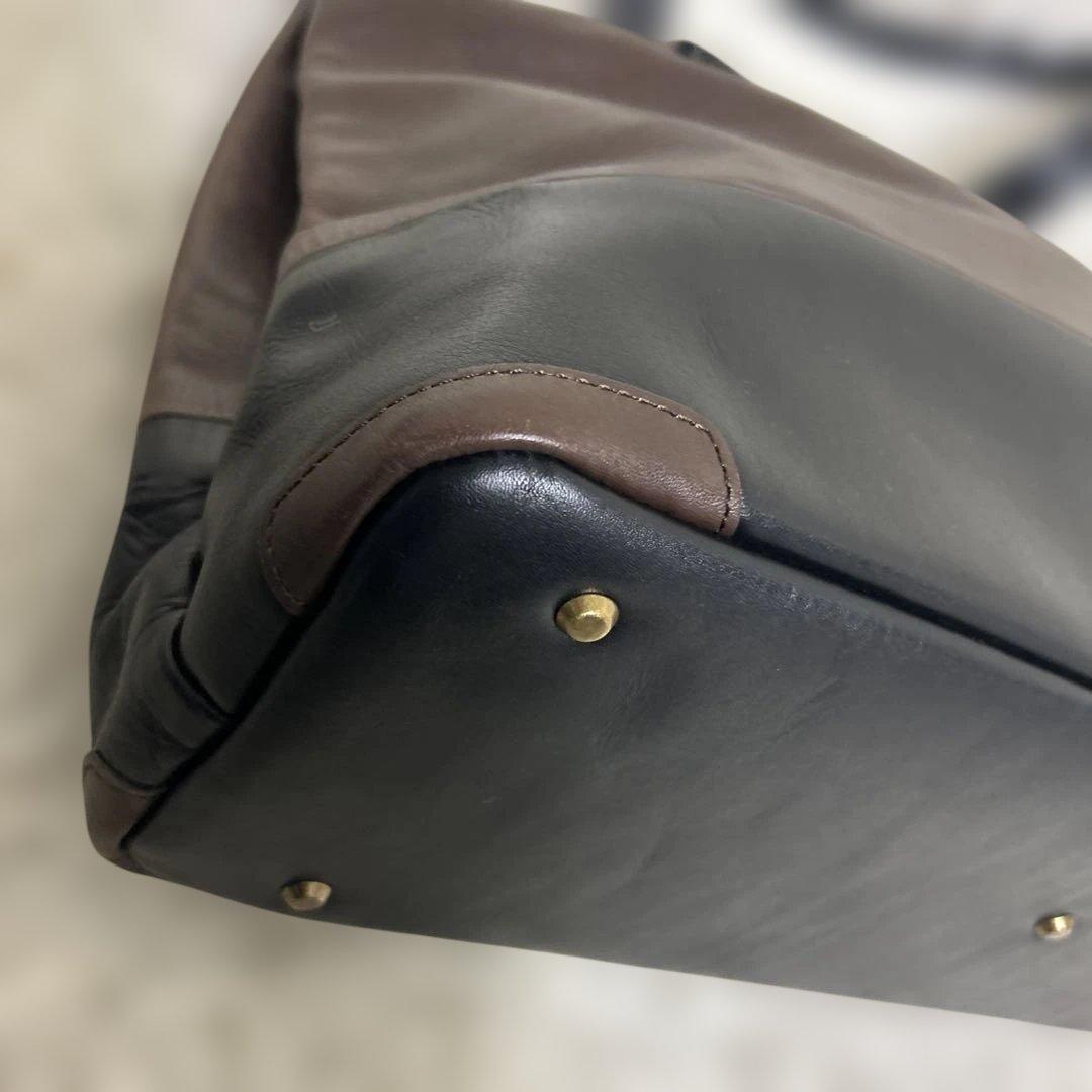 【美品】マスターピース　トートバッグ　Gloss ver.2　オールレザー