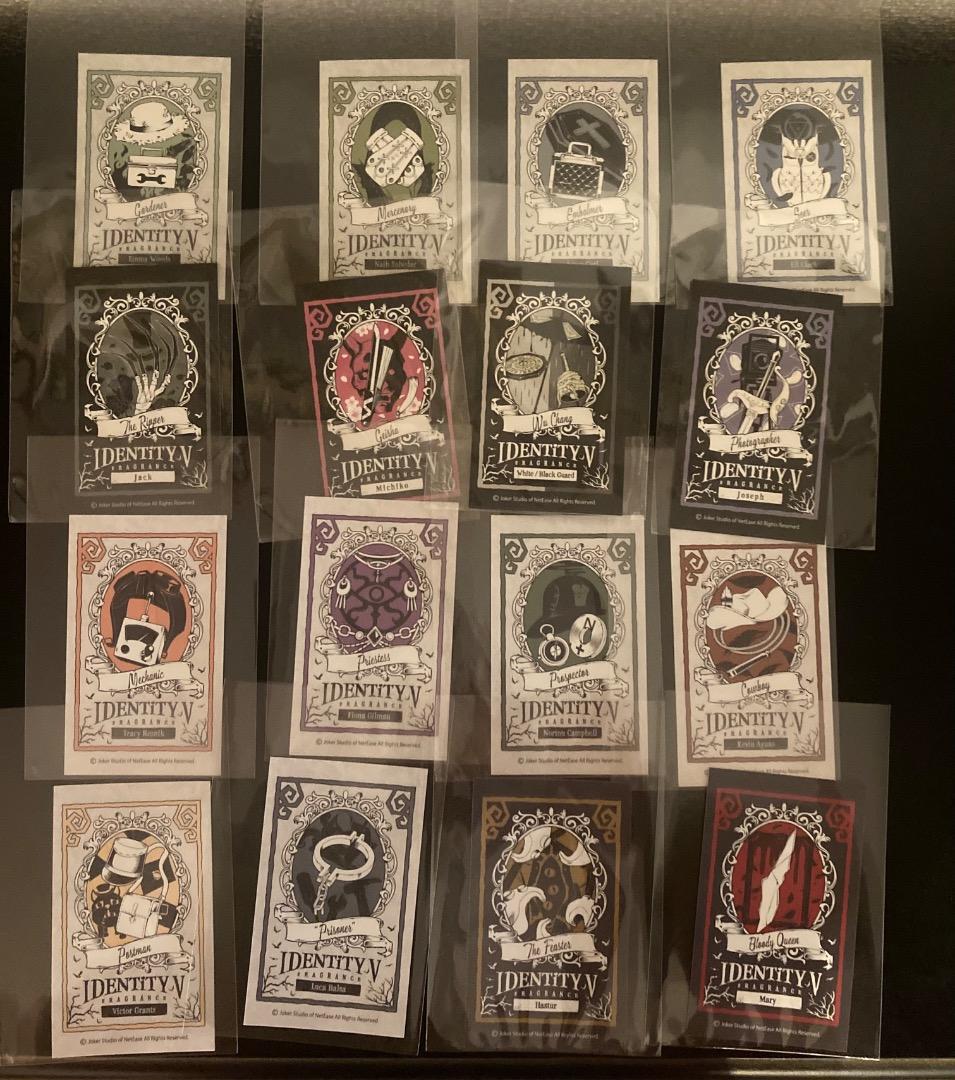 第五人格 香水ムエット第1〜2弾全種