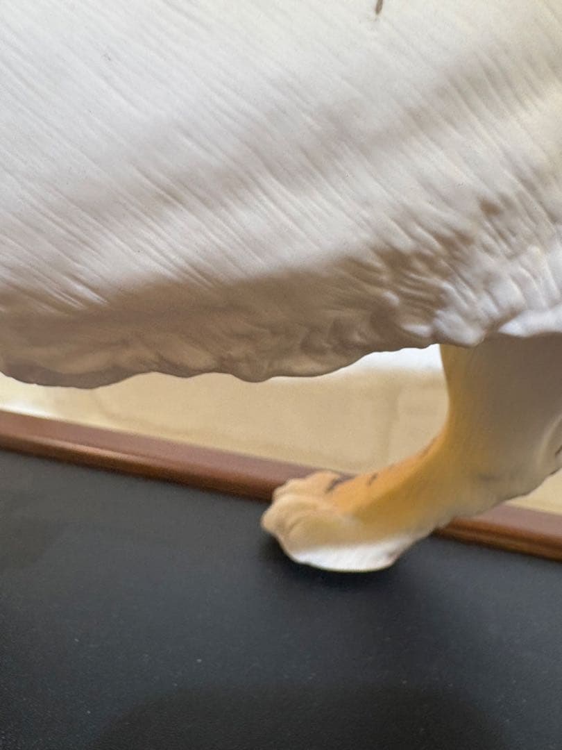 ベンガルトラ　トラの彫刻 フランクリン　ミント　台付