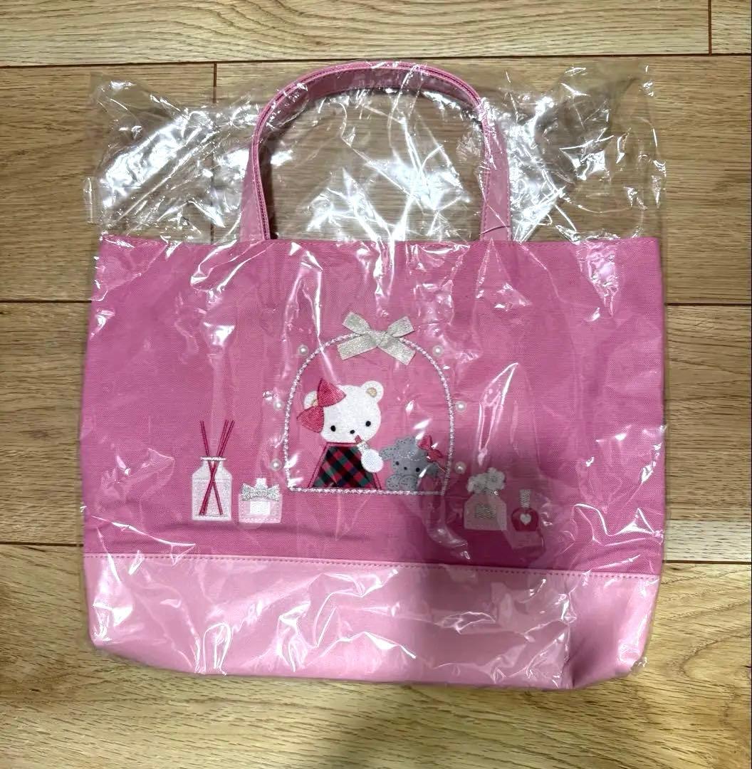 【新品未使用】ファミリア　モンテメール限定　トートバッグ　ピンク