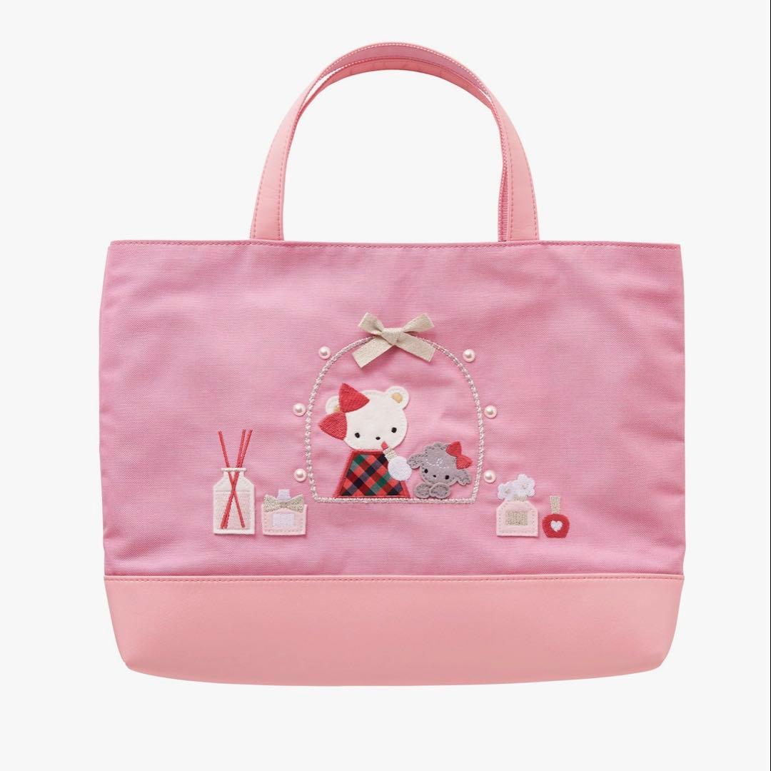 【新品未使用】ファミリア　モンテメール限定　トートバッグ　ピンク