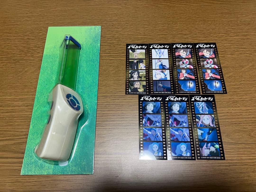 エウレカセブン20周年記念展 特典 コンパク・ドライヴ風 LEDライト+カード