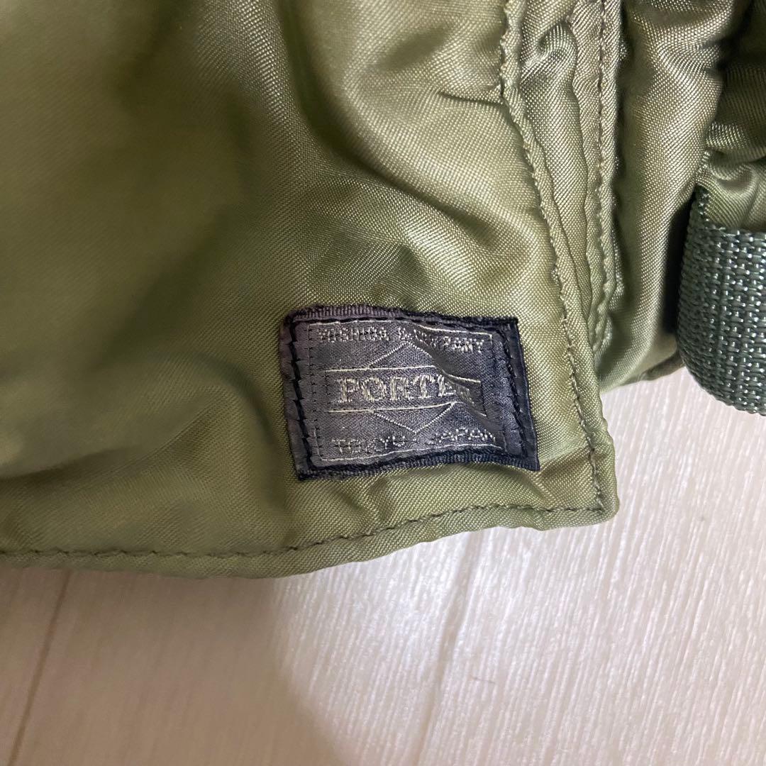 PORTER TANKER タンカー ウエストバッグ カーキ