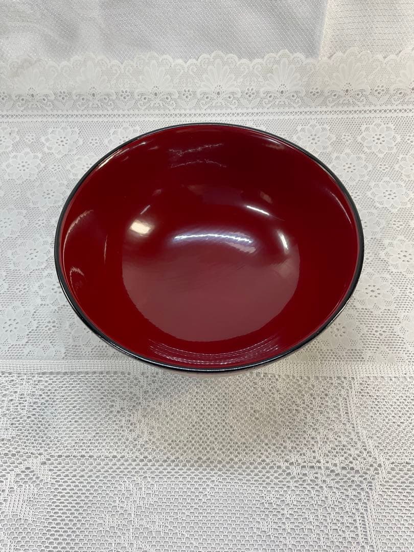 秋田　川連漆器　多用椀　天然木　5椀