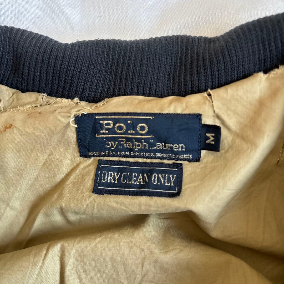 90s ラルフローレン ウール　ハリントンジャケット　g9 ブラックウォッチ