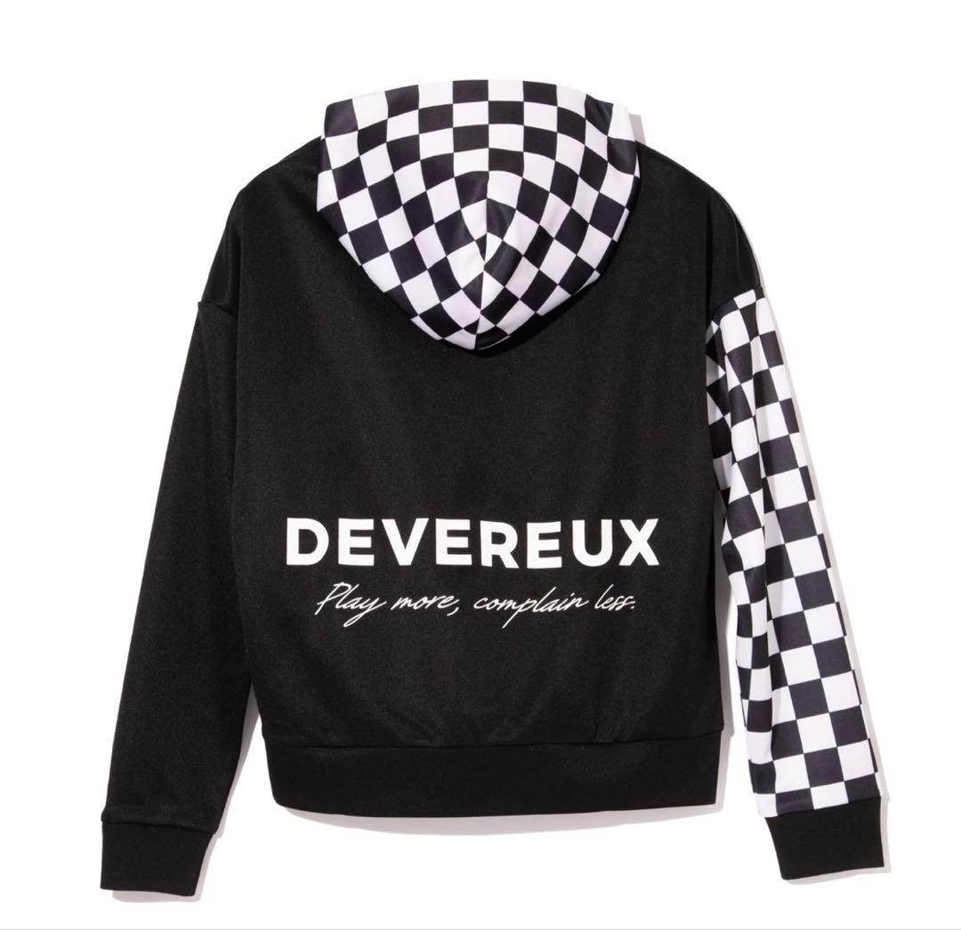 新品【デヴァロー ゴルフ】レディース チェッカーフーディー（Ｍ）