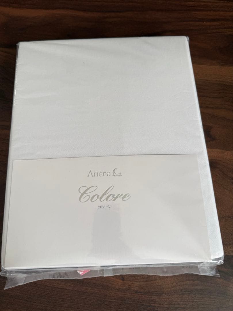 Artena コローレ ニット ボックスシーツ ホワイト M セミダブル