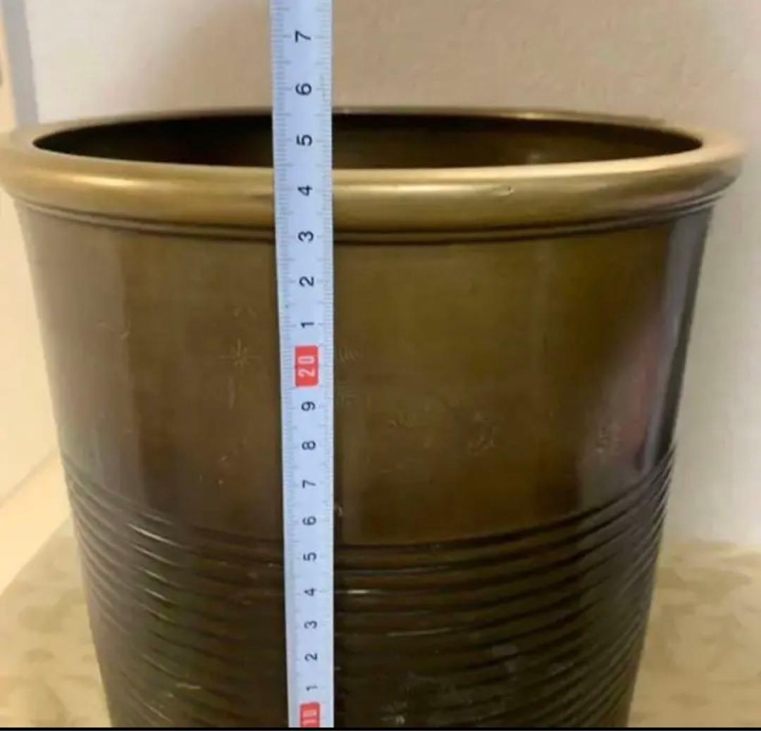 古銅 宣德銅火鉢 銅貨 4.3キロ