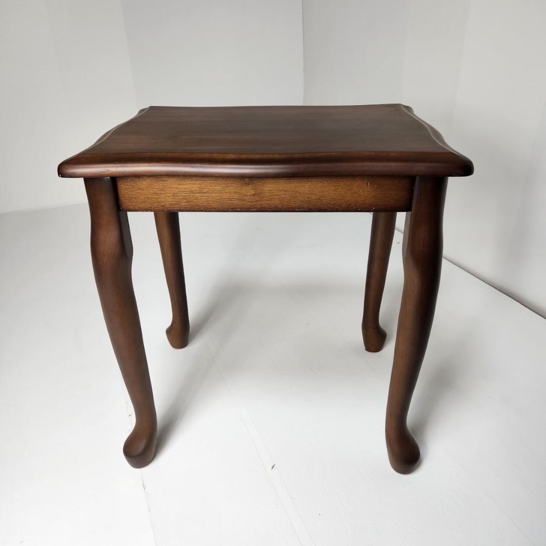 北欧ヴィンテージ 天然木ネストテーブル サイドテーブル　3点セット　アンティーク