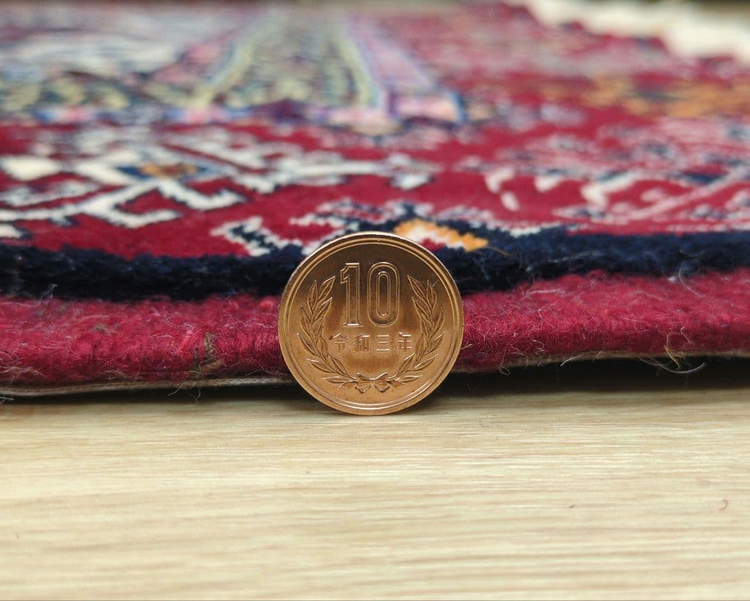 ペルシャ絨毯 新品 190x130 手織り クルド・産 persia