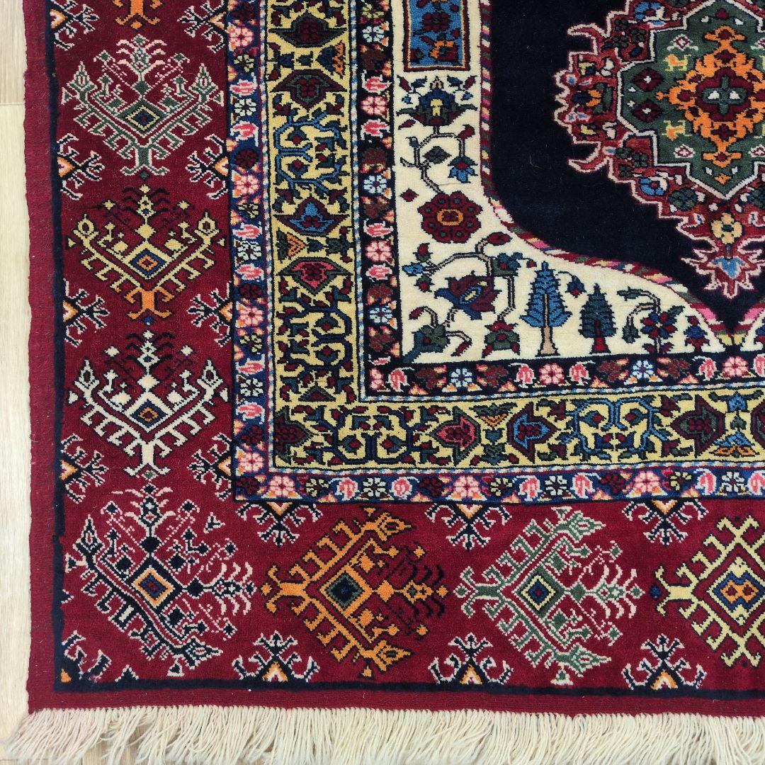 ペルシャ絨毯 新品 190x130 手織り クルド・産 persia